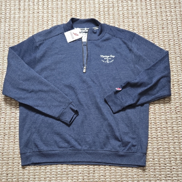 League 2XL Pullover Sweater Sweatshirt Montego Bay Marina Lake of the Ozarks Top - Picture 1 of 2